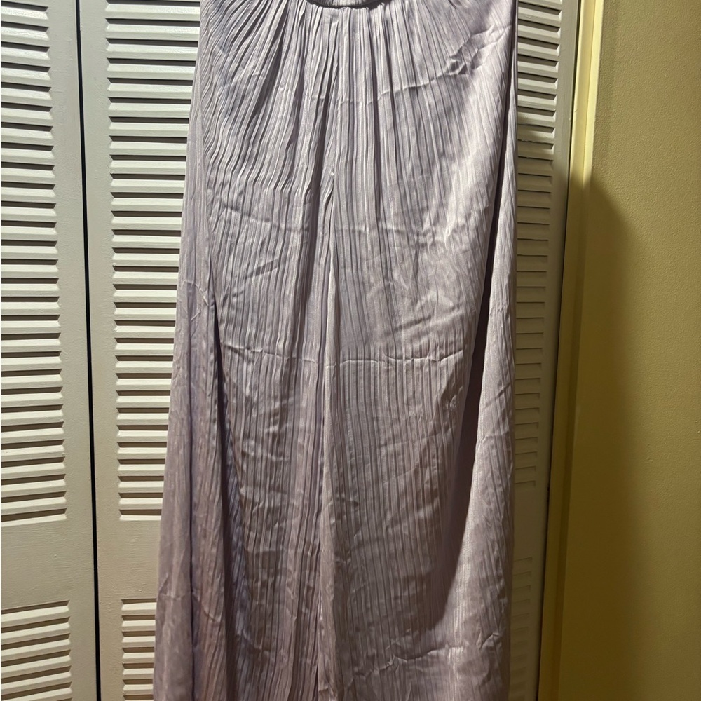 Zara Lavender Wide Leg Pants